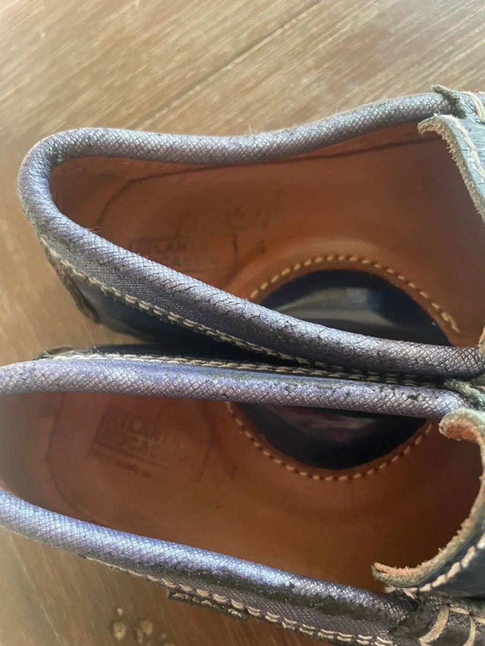 Atlanta Mocassins comfortable navy